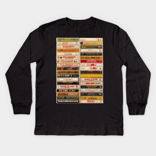 Hip Hop Tapes #1 Kids Long Sleeve T-Shirt